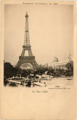 Paris Expo 1900 La Tour Eiffel