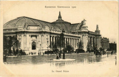 Paris Expo 1900 Le grand Palais