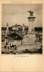 Paris Expo 1900 Le Pont Alexandre Iii
