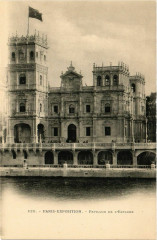 Paris Expo 1900 Pavillon de l'Espagne
