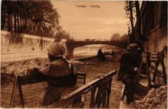 Paris métiers. Cardage Carding