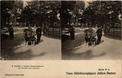 Jardin d'Acclimatation - La Voiture aux Chèvres à Neuilly-sur-Seine