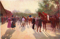Paris Salon de Paris. C. Neymark La Rentrée au Pesage