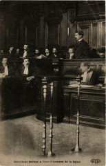 Paris Mme Steinhel devant la Cour d'Assises Soleillant