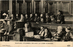 Paris Mme Steinhel devant la Cour d'Assises
