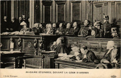 Paris Mme Steinhel devant la Cour d'Assises