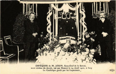 Paris Obseques de M. Jouin Sous Chef de la Sureté