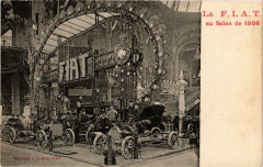 Paris Salon de l'Autobmile 1906 La F. I. A. T