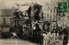 Paris Mi-Careme 1908 Char de la Provence