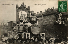 Paris Mi-Careme 1908 Char de Lorraine