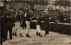 Paris Marche de l'Armée 1904 Galerie Machines Salut Militaire