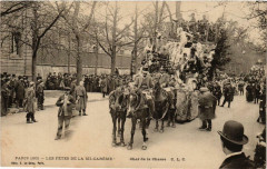 Paris Mi-Careme 1905 Char de la Chasse