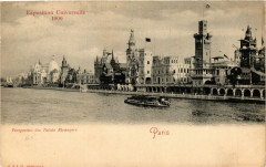 Paris Expo 1900 Perspective des Palais Etrangers