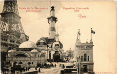 Paris Expo 1900 Palais de la Navigation Commerciale