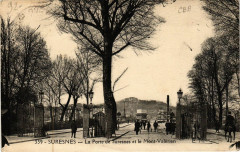La Porte de Suresnes et le Mont Valérien à Paris 16e