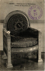 Rueil - Chateau de la Malmaison - Trone de Napoléon Ier