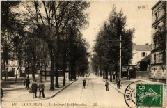 Saint-Denis - Le Boulevard de Chateaudun à Saint-Denis