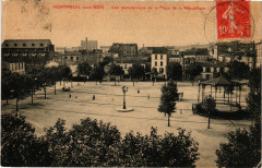 Montreuil-sous-Bois - Vue panoramique de la Place de la République -
																					93100 Montreuil
																			