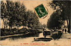 Pantin - Vue pittoresque sur le Canal à Pantin