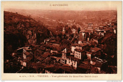 Thiers Vue generale du Quartier Saint-Jean à Thiers