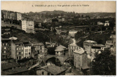 Thiers Vue Generale prise de la Vidalie à Ris