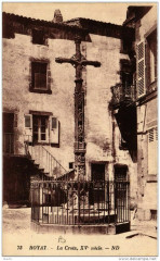 Royat La Croix Xve siécle à Royat