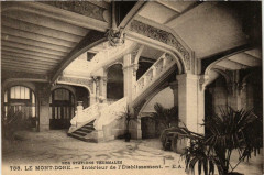 Le Mont-Dore Intérieur de l'Etabl. à Mont-Dore