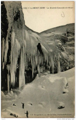 Le Mont-Dore La Grande Cascade en Hiver à Mont-Dore