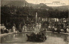 La Bourboule La Place du Jet d'Eau à La Bourboule