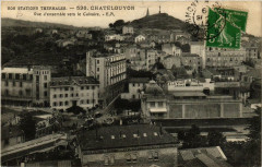 Chatel-Guyon Vue d'ensemble vers le Calvaire