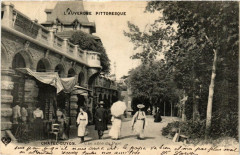 Chatel-Guyon Une allée du Parc