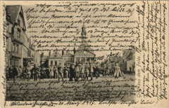 Guerre Peronne Marktplatz