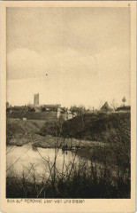 Guerre Peronne über Wall und Graben