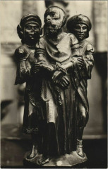 Carte photo Cathédrale d'Amiens Intérieur détailles à Amiens