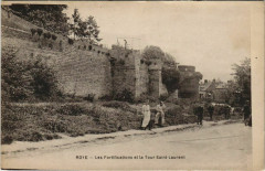 Roye Les Fortifications Toue Saint-Laurent à Roye