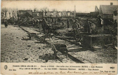 Guerre Roye Les Ruines à Roye