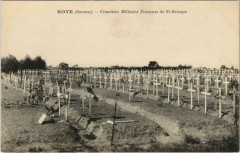 Roye Cimetiere militaire à Roye
