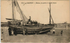 Le Crotoy Bateau de peche au Crotoy