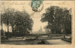 Chateau du Broutel-les-Rue Jardin francais à Rue