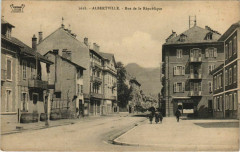 Albertville Rue de la Republique à Albertville