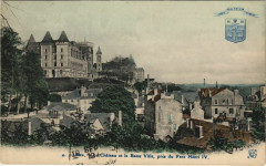 Pau Le Chateau et la Basse Ville France à Pau