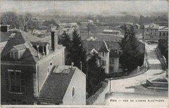 Pau vue de l'Usine electrique France à Pau