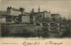 Pau vue generale prise de Jurancon France à Pau