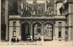 Pau Le Chateau ,entree principale France à Pau