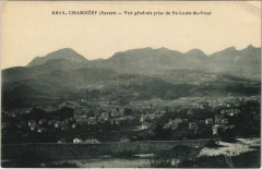 Chambery Vue Generale prise de Saint-Louis-du-Mont