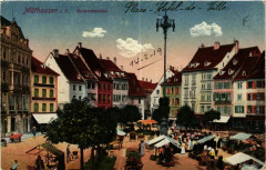 Mulhausen i. E. - Rathausplace