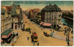 Belfort Place Corbis et Faubourg des Ancétres à Belfort
