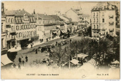 Belfort La Place de la Bascule à Belfort