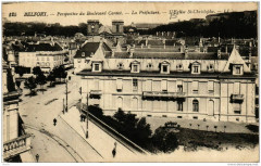 Belfort Perspective du Boulevard Carnot La Préfecture à Belfort