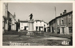 Thenezay Square Scene